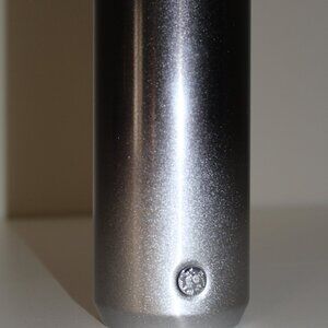 Starbucks Stainless Steel Tumbler Glitter Ombre Metallic Black Gray 12OZ - 2019